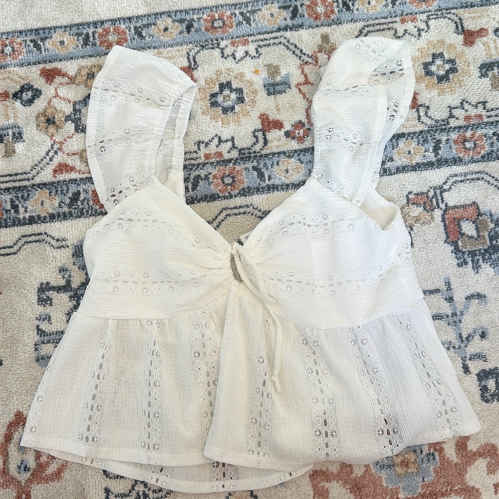 Urban Romantics White Lace top